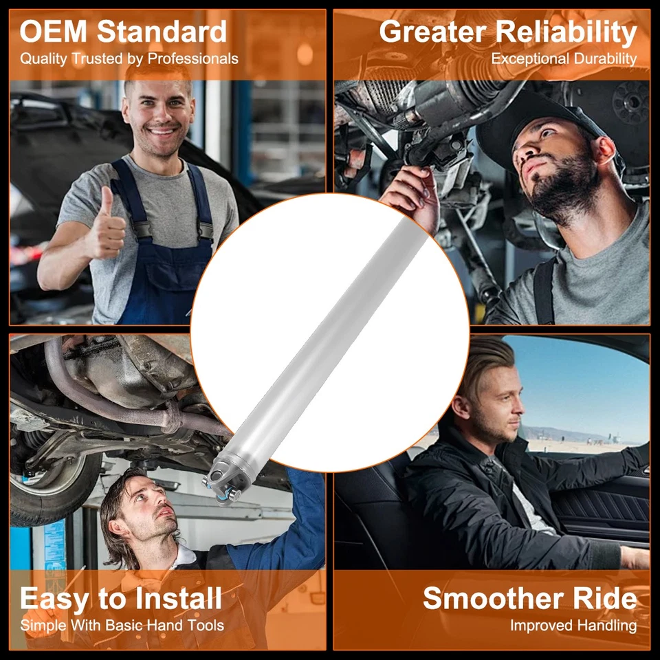 Genuine OEM Aluminum Rear Drive Shaft Assembly For 1989-1999 Chevrolet K1500 4WD Foto 4 de 4