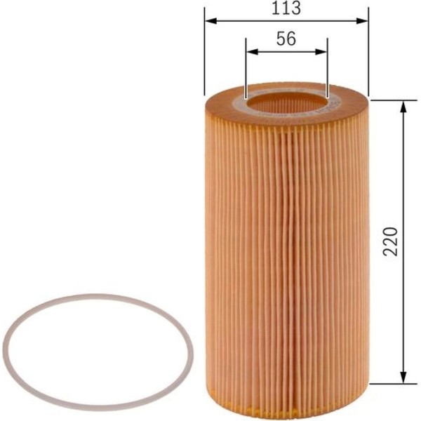 Bosch F 026 407 045 ÖLfilter FüR DAF Temsa VAN Hool CF 85 CF XF 105 XF Safir-image