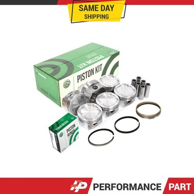Pistons w/ Rings for Isuzu Amigo Rodeo Honda Passport 3.2L