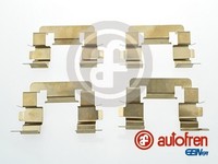 ZubehöRsatz Scheibenbremsbelag Autofren Seinsa D42687A FüR Accord Honda Nissan 6