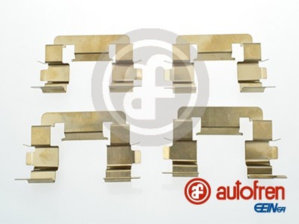 ZubehöRsatz Scheibenbremsbelag Autofren Seinsa D42687A FüR Accord Honda Nissan 6-image