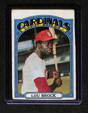 1972 Topps #200 Lou Brock