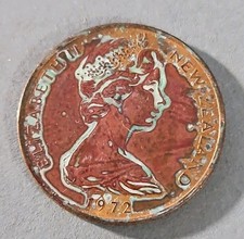 1972  New Zealand 2 Cents - (KM.#32)