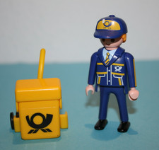 Playmobil Ersatzteil Figur 4607 Briefträger mit Karre Postbote