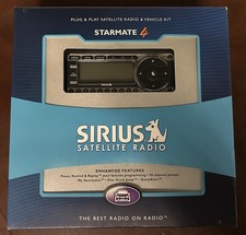SIRIUS Starmate 4 Plug  Play Satellite Radio Vehicle Kit ST4-TK1R Presets