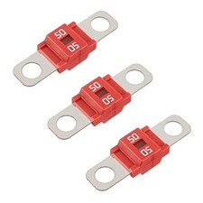 BOJACK AMI/Midi High Current Fuse - Bolt-on Fuse 50 Amp for Cars, Trucks, 50A