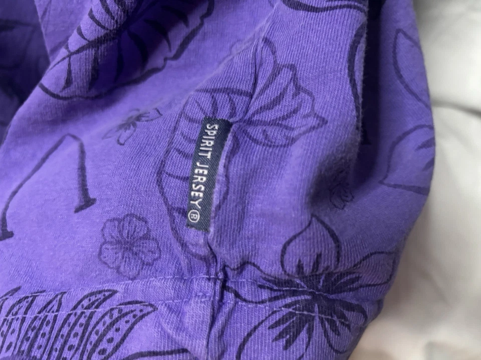 Camiseta Walt Disney Resort Aulani Spirit Talla XL Aloha Púrpura Hawaii Brillante Foto 3 de 4