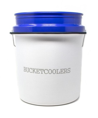 7mm Neoprene Sleeve for 5 Gallon Bucket (White) White