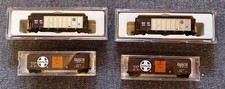 micro trains  & Fox Valley n scale freight ca...
