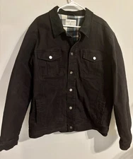 Cody James Black Fleece Lined Rancher Jacket Mens Size 2XL