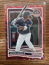 2024 Panini Stars & Stripes USA Baseball #188 Anthony Brown Jr. Red #/199