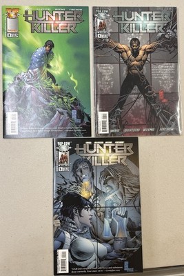 Hunter Killer Comic Book Lot #3-5 VF Top Cow Image Comics 2005