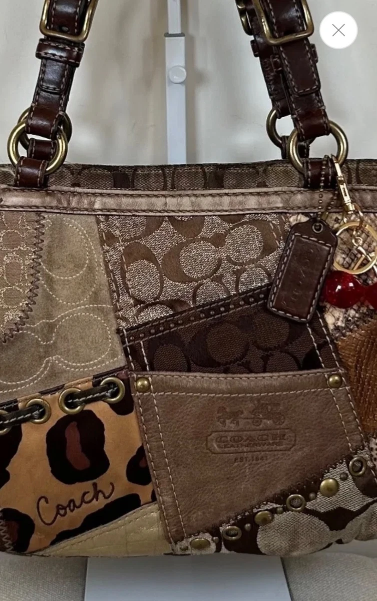 Coach Patchwork Brown Bags & Handbags for Women for sale | eBay