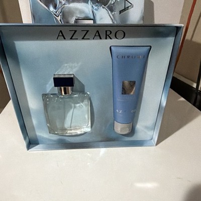 Azzaro Chrome Gift Set 1.69 fl oz Spray + 2.53 fl oz Shower Gel Regular