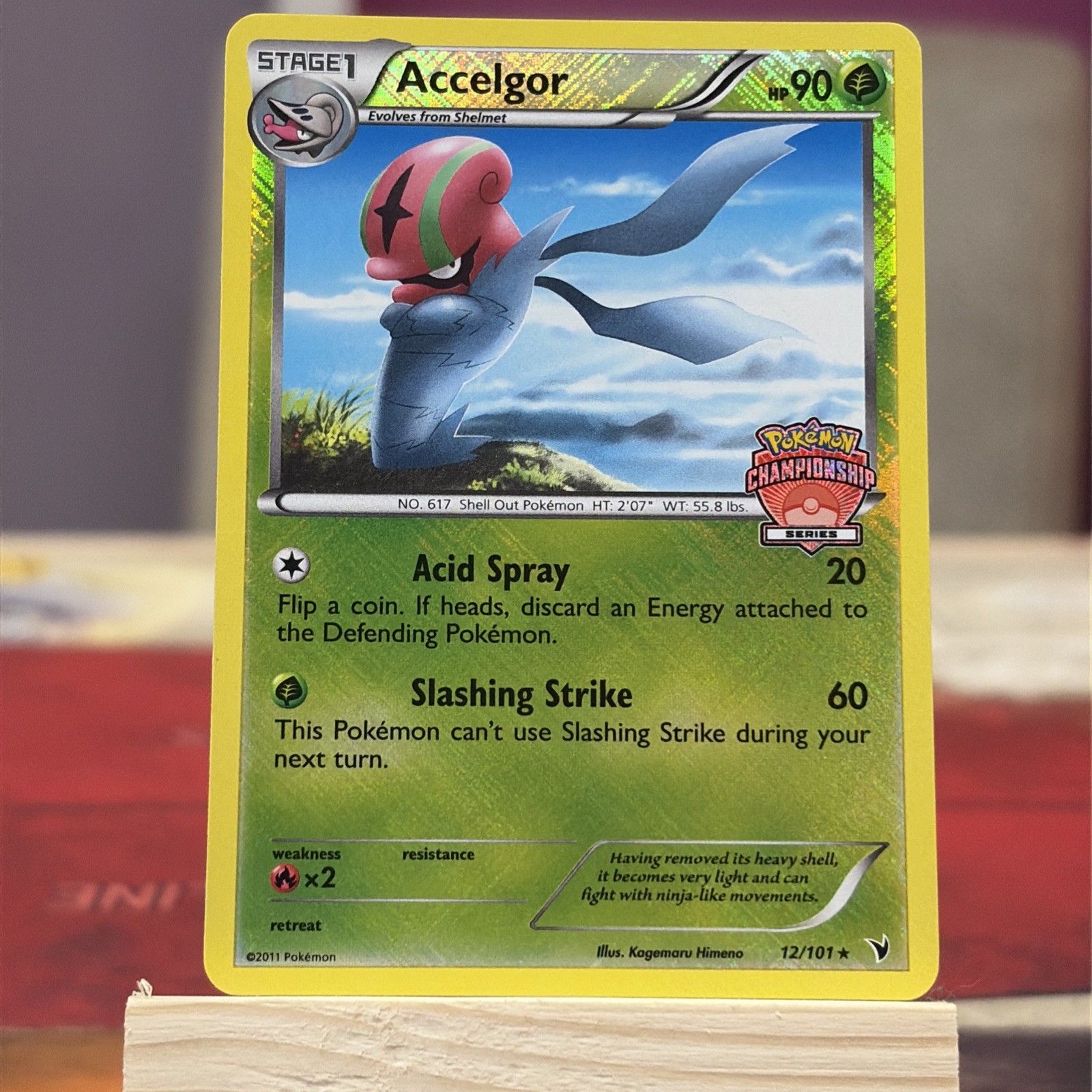 Accelgor - 12/101 (Championship Series) - League & Championship