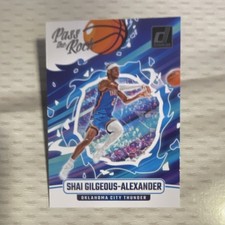Panini Donruss Pass the Rock #7 Shai Gilgeous-Alexander Thunder 2024-25 Basketb…
