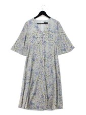 Mint Velvet A-Line Maxi Dress UK10 in Multi