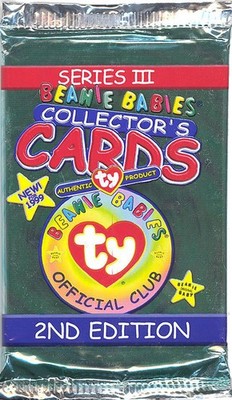 TY Beanie Babies Collectors Cards (BBOC) - Series 3 - Pack (9 cards) - New