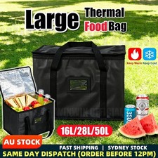 Large Food Delivery Insulated Bags Pizza Takeaway Thermal Warm Cold Bag Ruck Hot
