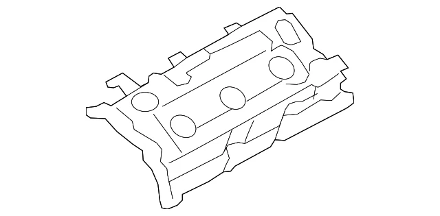 Original Nissan Quest 2015-2017 - Cubierta de válvula 13264-4AY0A Foto 2 de 3