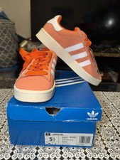 Adidas Men's Campus 00s Originals 5M/6.5 Amber Tint Orange White