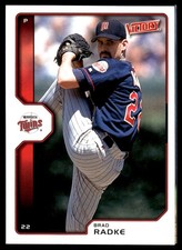 Brad Radke 2002 Upper Deck Victory #196 Twins MLB READ FREE SHIP AutographDen