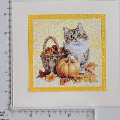 Hand Made Greeting Card, CATS