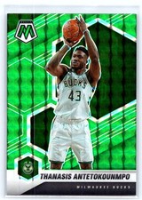 Thanasis Antetokounmpo 2020 Panini Mosaic Green Prizm #167