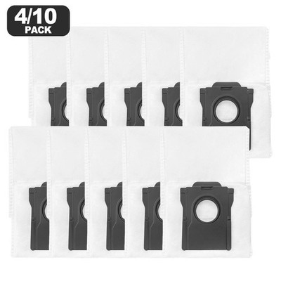 4 Pieces Replacement Vacuum Bags for Conga X100 with Advanced Filtration