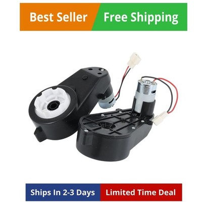 2 Pcs Kids Ride On Car Gearbox 550 12V Motor 35000RPM, Electric Motor Gearbox...