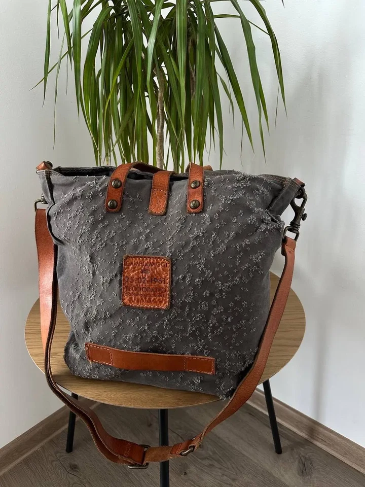 Bolso de hombro Campomaggi Avantgarde Shopper de colección Foto 3 de 4