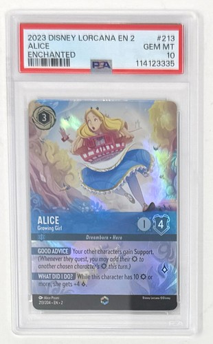 Alice - Growing Girl graded PSA 10 for sale on eBay
