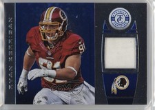 2013 Panini Totally Certified Materials Blue 62/99 Ryan Kerrigan #76 0i1b