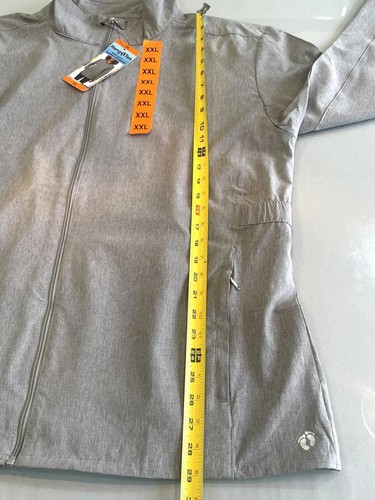 Hang Ten lightweight water repellent grey windbreaker jacket - Size XXL - New - Picture 13 of 16