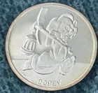 Disney's Snow-White Series (Dopey) 1 Oz .999 Silver Round - Rarities Mint
