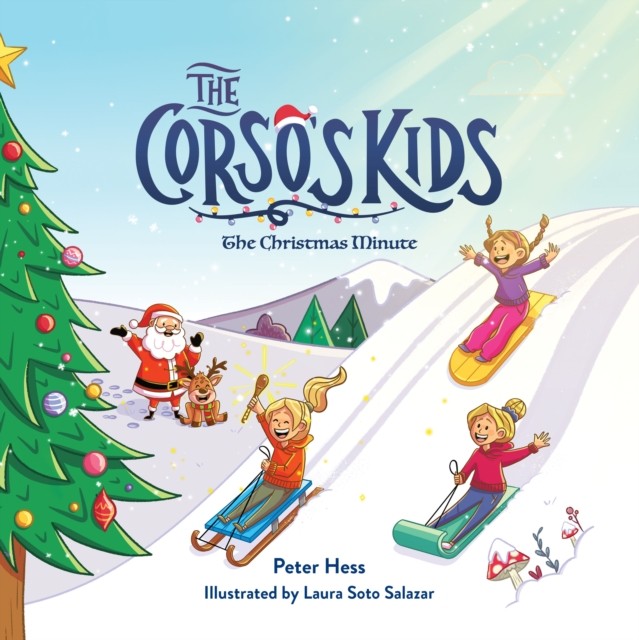 The Christmas Minute by Peter Hess (Hardback Book)