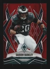 2025 Panini Phoenix Red Hyper Prizm #77 Saquon Barkley 72/399 EAGLES