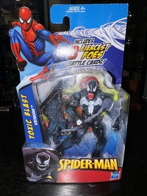 2009 Marvel Spider-Man Toxic Blast Venom Tongue 3.75'' Action Figure Hasbro New