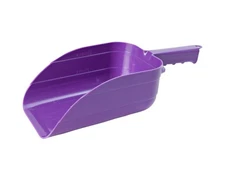 Miller Plastic Utility Purple Feed Scoop Heavy Duty Farm Scoop