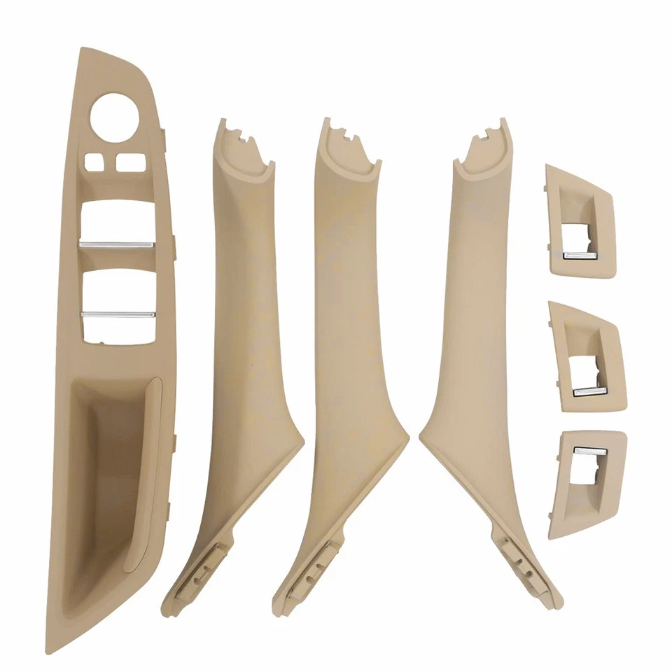 Inner Door Panel Handle Pull Trim Cover For 2010-2016 BMW 520i 528i 530i 535i Foto 4 de 4