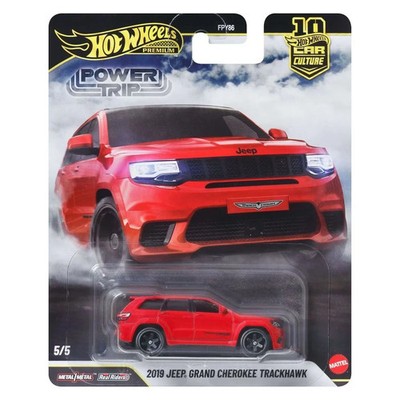 2019 Jeep Grand Cherokee Trackhawk *** Hot Wheels Premium POWER TRIP 976R 1:64