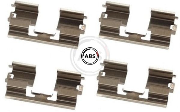 A.B.S. 1818Q ZubehöRsatz FüR Scheibenbremsbelag ZubehöRsatz Bremsbelag-image