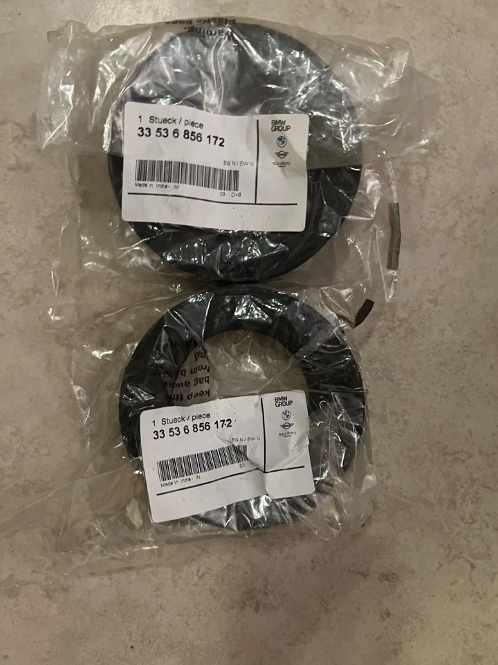 宝马线圈弹簧垫片 - 正品宝马 33536856172(数量 2)全新 — 第 2/4 张图片