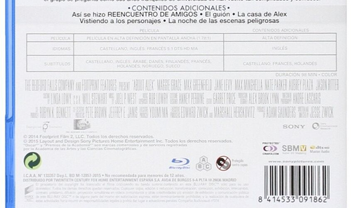 Reencuentro de Amigos Blu-ray REGION LIBRE.A-B-C (22 Julio 2015) (NUEVO PRECINTA - Imagen 3 de 3