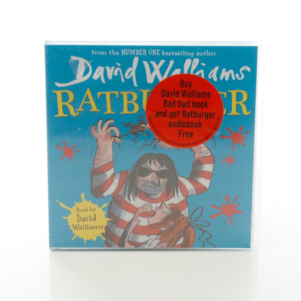 Ratburger by David Walliams (Audio CD, 2012) - ratburger only NEW SEALED