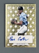 Dean Curley Tennessee Vols 2022 Leaf Perfect Game Super auto Autograph 1/1
