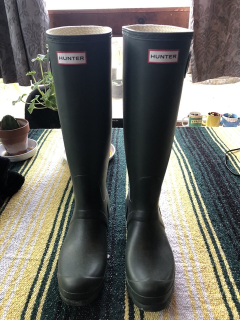 ebay hunter boots size 8
