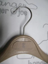 BRUNELLO CUCINELLI TAN RESIN  15" SHIRT COAT HANGER SET 20