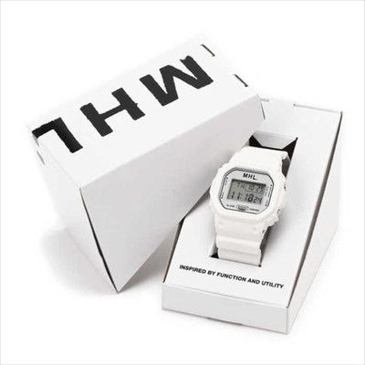Casio G Shock X Mhl Margaret Howell Japan White Limited Watch Dw 5600vt New Ebay