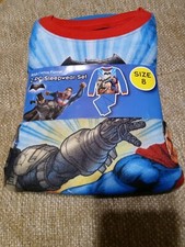 BATMAN VERSUS SUPERMAN BOYS 2 PIECE PAJAMAS SLEEPWEAR SET SIZE 8 KIDS DC COMICS